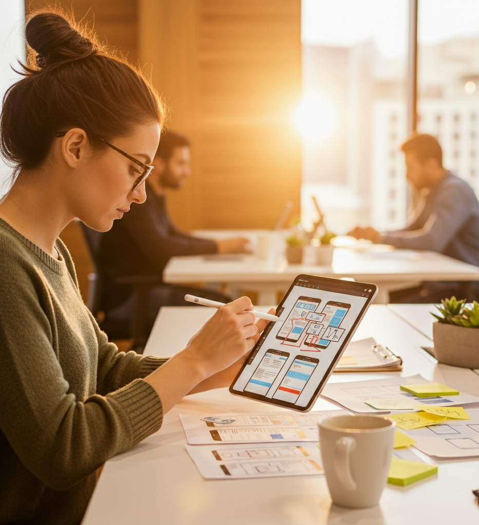 User-Friendly Mobile App UI/UX Design and Prototyping